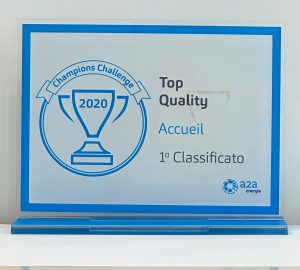 Accueil vince il premio Top Quality