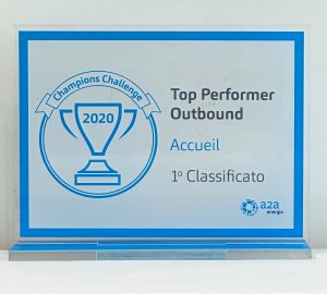 Accueil vince il premio Top Performer Outbound